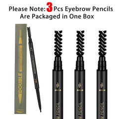 O'CHEAL triangular-tip brow pencil delivers precise definition and natural shaping.
