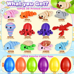 OCHIDO 3D sea animals inside eggs inspire imaginative play