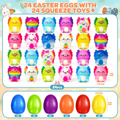 OCHIDO Axolotl toy inside fillable egg for party favors and prizes