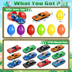 OCHIDO prefilled Easter eggs 12-pack ready-to-hide gifts