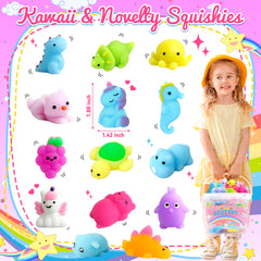 OCTERIC Mochi squishies sea animals set offers tactile fun and classroom rewards.