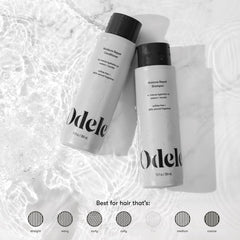 Odele Moisture Repair ingredients close-up featuring argan oil for nourishment.