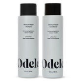 Odele Moisture Repair shampoo bottle delivering a gentle, hydrating cleanse for dry hair.