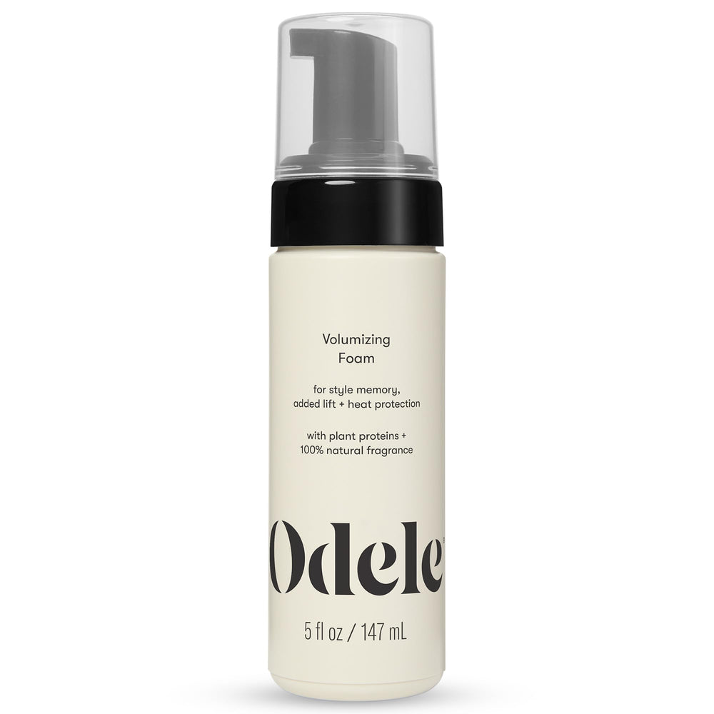 Odele Volumizing Foam bottle pour shows easy dispensing for lift