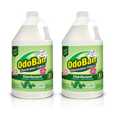 OdoBan original eucalyptus bottle pour demonstrates easy measurement for multi-surface cleaning.