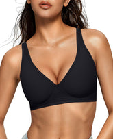 OEAK Deep V Bra plunge highlights neckline for low-cut outfits