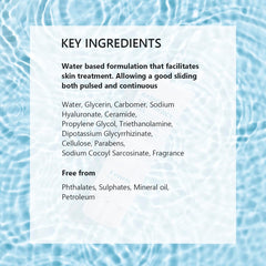 Oeneis hyaluronic-acid gel hydration keeps skin moisturized and nourished.