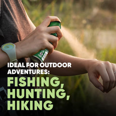 OFF! Deep Woods spray bottle shown with easy-dispense functionality.