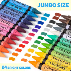 Officygnet non-toxic wax crayons; safe and gentle for kids skin
