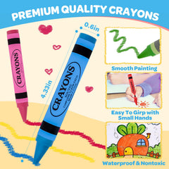 Officygnet washable colors for kids; easy to wash from skin and fabrics
