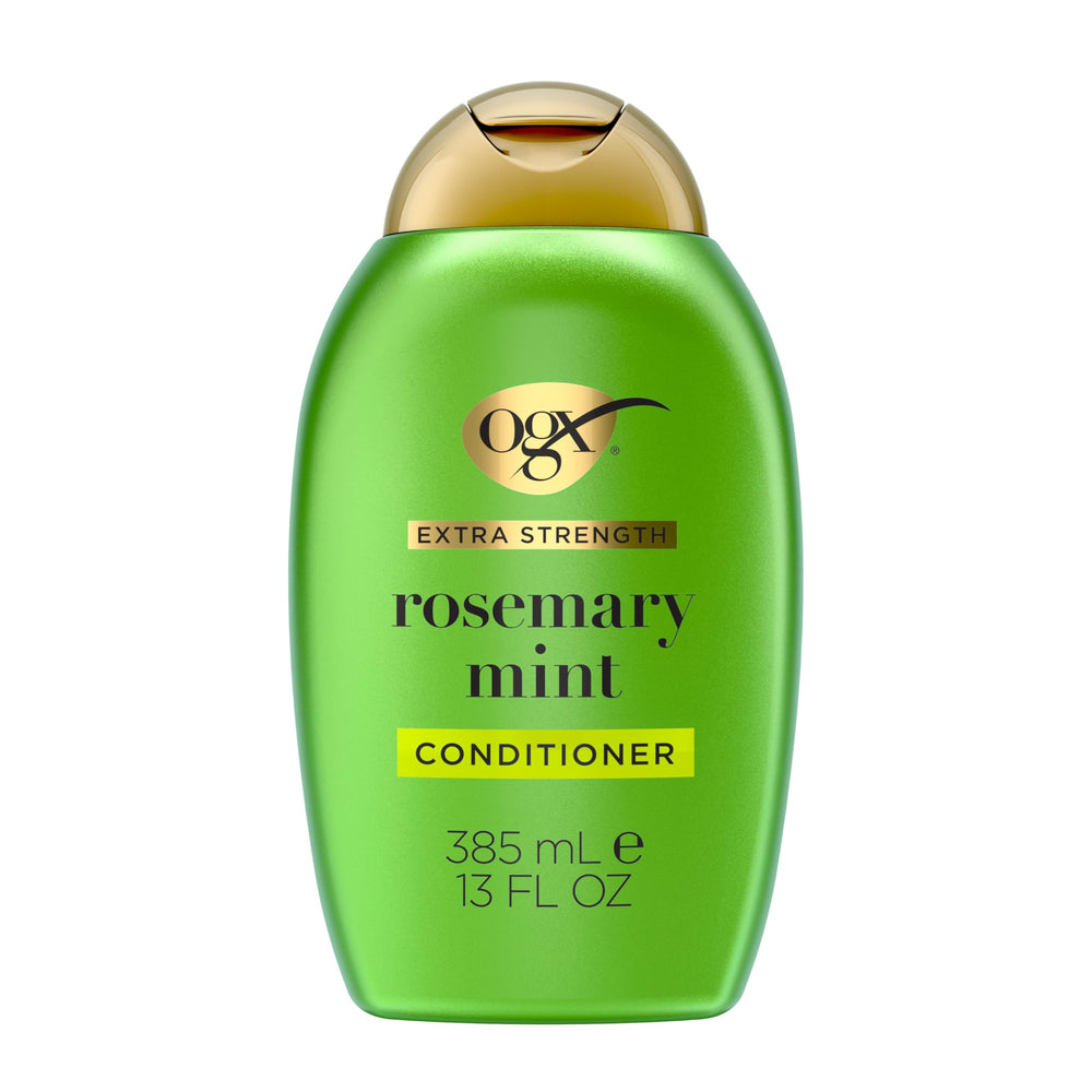 OGX Rosemary Mint Conditioner bottle with sulfate-free formula