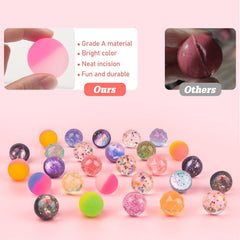 Ohanniewa bouncy balls storage bag keeps 32mm balls organized.