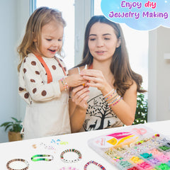 OHOME vowel beads for spelling phrases and group custom designs.
