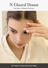Ohora N Glazed Donut application tools and prep pads for quick, easy nail use