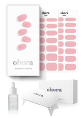ohora semi-cured gel nail strips lamp for at‑home salon-quality nails