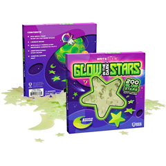 OIG Brands glow stars and moon set brightens kids' ceiling for bedtime magic.