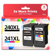 Oillike 240XL black cartridge for Canon, high-yield ink for cost-efficient printing.