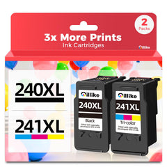 Oillike 240XL black cartridge for Canon, high-yield ink for cost-efficient printing.