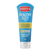 O'Keeffe's Healthy Feet Intense Renewal tube front view with instant hydration highlight.