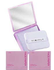 Okerker oil blotting paper pack front for on-the-go use.