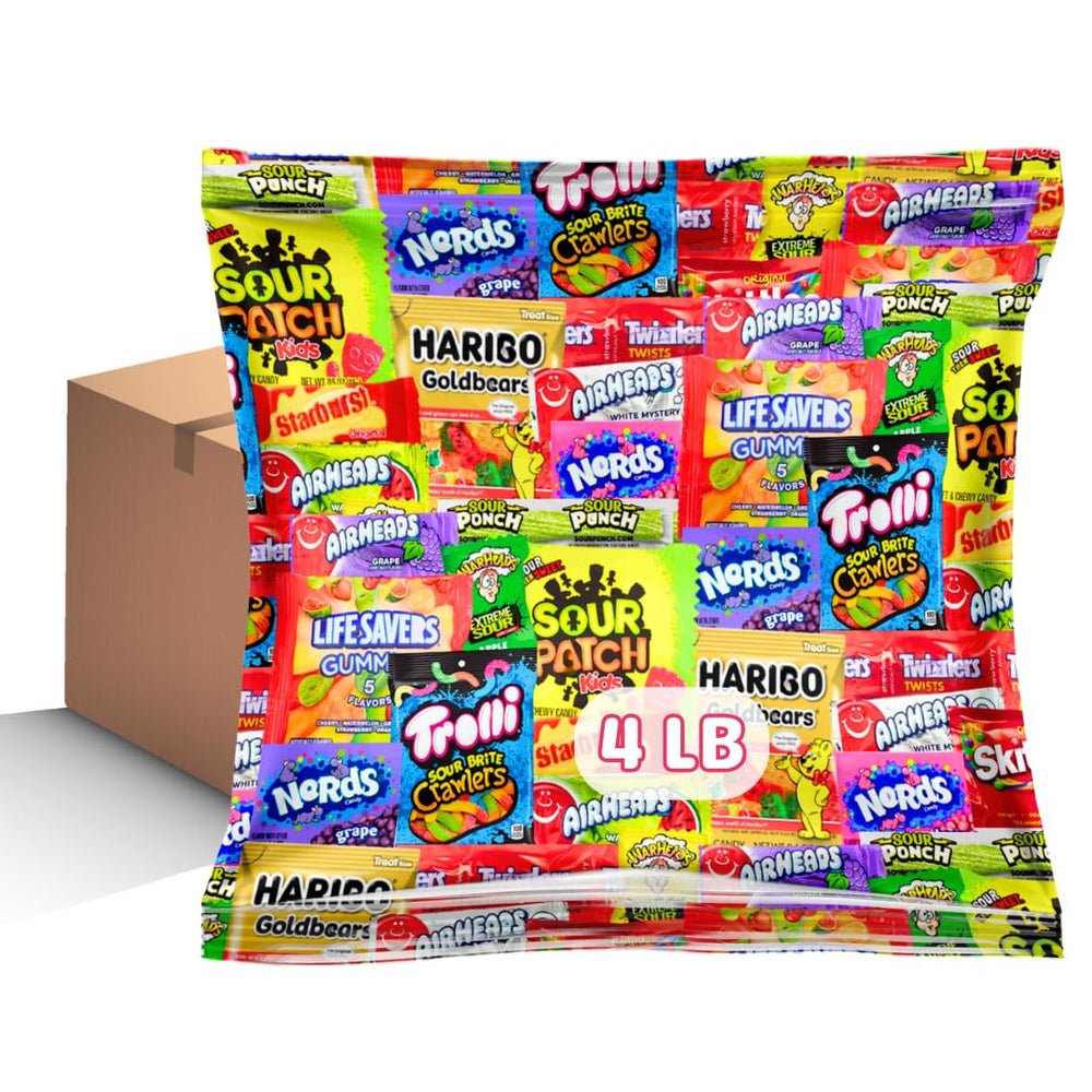 Okida assorted candy variety pack with colorful individually wrapped treats for parties and gifting