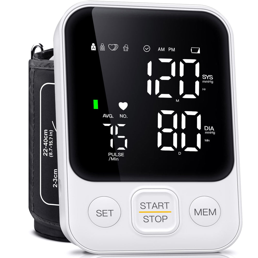 Oklar Blood Pressure Monitor front view for easy at-home checks.