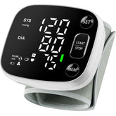 Oklar blood pressure monitor wrist with backlit display for easy reading in dim light