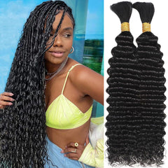 OKVOKV boho braiding hair 110g two bundles for versatile 20inch braids