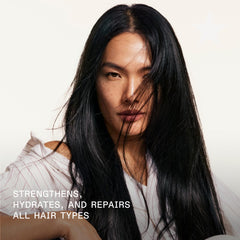 Bottle highlighting color-safe formula preserving hair color.