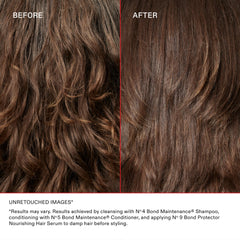 Silky-smooth hair after using Olaplex Nº5 for detangling ease