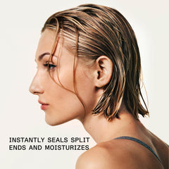 Olaplex No 5 application steps highlight mid-lengths to ends.
