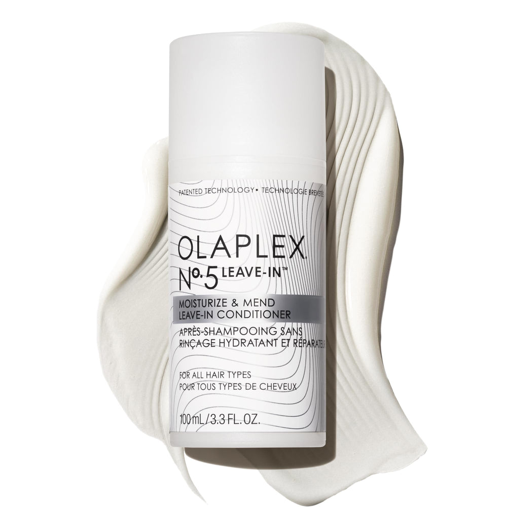 Olaplex No 5 bottle pour for easy, everyday conditioning.