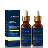 OLAVITA facial serum bottle pump enables easy, controlled daily application.