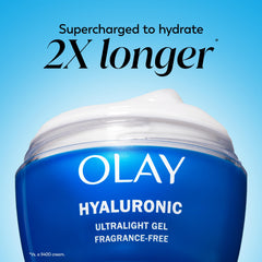 Droplets of hydration on skin after application