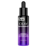 Olay Regenerist Resurfacing Retinol Serum bottle ready for daily hydration and wrinkle care.