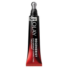 Olay Regenerist under eye cream roller top view for precise application and instant hydration