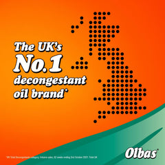 Steam inhalation with Olbas Oil creates deep, refreshing vapours that help clear nasal passages.