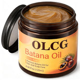 OLCG Batana oil paste bottle for nourishing, smoother hair.