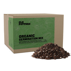 Old Potters Germination Mix with peat moss ideal for seed germination and plug propagation indoors