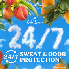 Old Spice 24/7 freshness depiction suggesting long-lasting scent for daily wear.