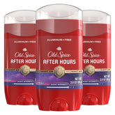 Old Spice aluminum-free deodorant for men, front view, all-day odor protection.