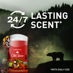 Old Spice Bearglove scent profile with apple and citrus notes