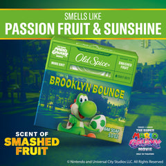 Old Spice Brooklyn Bounce bar soap with natural oils for gentle cleansing.