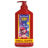 Old Spice Cosmic Quest bottle with pump delivers lightweight hydration for daily use