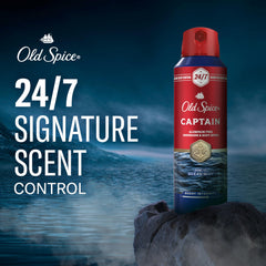 Old Spice Driftwood focus image shows rugged versatility and lasting freshness.