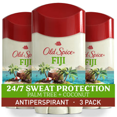Old Spice Fiji bottle front view for all-day freshness.
