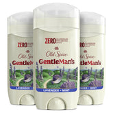 Old Spice GentleMan's deodorant pack-3 shown for bulk convenience and reliable everyday protection.