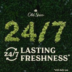 Hemp seed oil formula from Old Spice supports skin comfort during workouts.