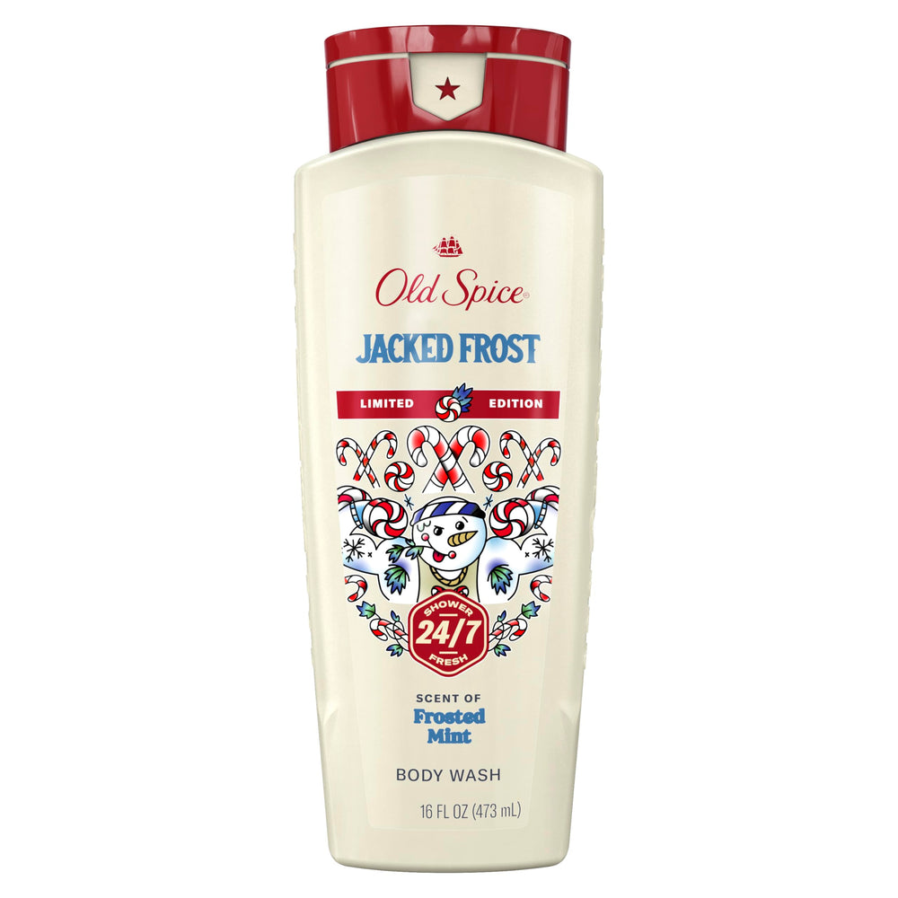 Old Spice Holidude PumpKing bottle showing warm spice scent for holiday freshness