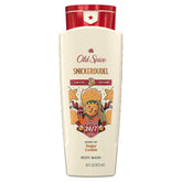 Old Spice Holidude Snickerdudel bottle showing festive scent for all-day freshness